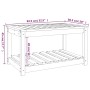 Gartentisch aus Massivholz Douglasie 82,5x50,5x45 cm von vidaXL, Gartentische - Ref: Foro24-824139, Preis: 66,85 €, Rabatt: %
