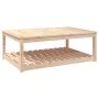 Mesa de jardín madera maciza pino 121x82,5x45 cm de vidaXL, Mesas de jardín - Ref: Foro24-824148, Precio: 112,08 €, Descuento: %
