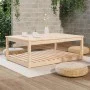Mesa de jardín madera maciza pino 121x82,5x45 cm de vidaXL, Mesas de jardín - Ref: Foro24-824148, Precio: 112,08 €, Descuento: %