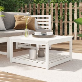 Garden table solid white pine wood 82.5x82.5x45 cm by vidaXL, Garden tables - Ref: Foro24-824142, Price: 103,48 €, Discount: %