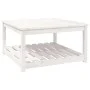 Garden table solid white pine wood 82.5x82.5x45 cm by vidaXL, Garden tables - Ref: Foro24-824142, Price: 102,38 €, Discount: %