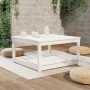 Garden table solid white pine wood 82.5x82.5x45 cm by vidaXL, Garden tables - Ref: Foro24-824142, Price: 102,38 €, Discount: %