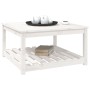 Garden table solid white pine wood 82.5x82.5x45 cm by vidaXL, Garden tables - Ref: Foro24-824142, Price: 103,48 €, Discount: %
