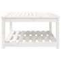 Gartentisch aus massivem weißem Kiefernholz 82,5x82,5x45 cm von vidaXL, Gartentische - Ref: Foro24-824142, Preis: 103,48 €, R...