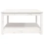 Garden table solid white pine wood 82.5x82.5x45 cm by vidaXL, Garden tables - Ref: Foro24-824142, Price: 102,38 €, Discount: %