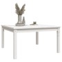 Mesa de jardín madera maciza pino blanco 82,5x82,5x45 cm de vidaXL, Mesas de jardín - Ref: Foro24-824121, Precio: 75,55 €
