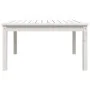 Gartentisch aus massivem weißem Kiefernholz 82,5x82,5x45 cm von vidaXL, Gartentische - Ref: Foro24-824121, Preis: 74,58 €, Ra...