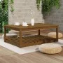 Garden table solid pine wood honey brown 121x82.5x45 cm by vidaXL, Garden tables - Ref: Foro24-824151, Price: 110,27 €, Disco...