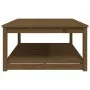 Garden table solid pine wood honey brown 121x82.5x45 cm by vidaXL, Garden tables - Ref: Foro24-824151, Price: 110,27 €, Disco...