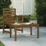 Mesa de jardín madera maciza pino marrón miel 82,5x50,5x45 cm de vidaXL, Mesas de jardín - Ref: Foro24-824116, Precio: 61,54 ...