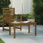Mesa de jardín madera maciza pino marrón miel 82,5x50,5x45 cm de vidaXL, Mesas de jardín - Ref: Foro24-824116, Precio: 61,96 ...