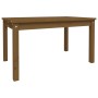 Mesa de jardín madera maciza pino marrón miel 82,5x50,5x45 cm de vidaXL, Mesas de jardín - Ref: Foro24-824116, Precio: 61,96 ...