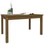 Gartentisch aus massivem Kiefernholz, honigbraun, 82,5 x 50,5 x 45 cm von vidaXL, Gartentische - Ref: Foro24-824116, Preis: 5...
