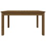 Mesa de jardín madera maciza pino marrón miel 82,5x50,5x45 cm de vidaXL, Mesas de jardín - Ref: Foro24-824116, Precio: 61,96 ...