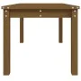 Mesa de jardín madera maciza pino marrón miel 82,5x50,5x45 cm de vidaXL, Mesas de jardín - Ref: Foro24-824116, Precio: 61,54 ...