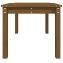 Mesa de jardín madera maciza pino marrón miel 82,5x50,5x45 cm de vidaXL, Mesas de jardín - Ref: Foro24-824116, Precio: 61,96 ...
