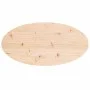 Ovale Tischplatte aus massivem Kiefernholz 60x30x2,5 cm von vidaXL, Tischplatten - Ref: Foro24-824310, Preis: 30,37 €, Rabatt: %