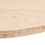 Ovale Tischplatte aus massivem Kiefernholz 60x30x2,5 cm von vidaXL, Tischplatten - Ref: Foro24-824310, Preis: 30,37 €, Rabatt: %