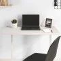 Solid white pine wood desk board 80x40x2.5 cm by vidaXL, Desk accessories and products - Ref: Foro24-824451, Price: 40,31 €, ...