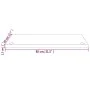 Solid white pine wood desk board 80x40x2.5 cm by vidaXL, Desk accessories and products - Ref: Foro24-824451, Price: 40,31 €, ...