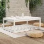 Garden table solid white pine wood 121x82.5x45 cm by vidaXL, Garden tables - Ref: Foro24-824149, Price: 138,71 €, Discount: %