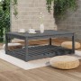 Garden table solid gray pine wood 121x82.5x45 cm by vidaXL, Garden tables - Ref: Foro24-824150, Price: 151,86 €, Discount: %