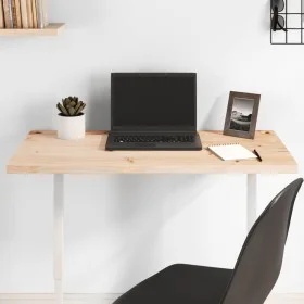 Solid pine wood desktop board 80x40x2.5 cm by vidaXL, Desk accessories and products - Ref: Foro24-824450, Price: 35,66 €, Dis...