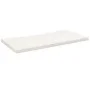 Schreibtischplatte aus massivem weißem Kiefernholz, 80 x 40 x 2,5 cm von vidaXL, Schreibtischzubehör und Produkte - Ref: Foro...