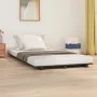 Estructura de cama madera maciza de pino gris 90x200 cm de vidaXL, Camas y somieres - Ref: Foro24-824550, Precio: 94,13 €, De...