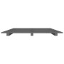 Estructura de cama madera maciza de pino gris 90x200 cm de vidaXL, Camas y somieres - Ref: Foro24-824550, Precio: 95,37 €, De...