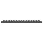 Estructura de cama madera maciza de pino gris 90x200 cm de vidaXL, Camas y somieres - Ref: Foro24-824550, Precio: 95,37 €, De...