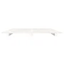 Estructura de cama madera maciza de pino blanco 90x200 cm de vidaXL, Camas y somieres - Ref: Foro24-824549, Precio: 78,25 €, ...