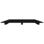 Estructura de cama madera maciza de pino negro 90x200 cm de vidaXL, Camas y somieres - Ref: Foro24-824552, Precio: 65,61 €, D...