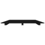 Bettgestell aus massivem schwarzem Kiefernholz, 100 x 200 cm von vidaXL, Betten und Lattenroste - Ref: Foro24-824557, Preis: ...