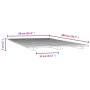 Estructura de cama madera maciza de pino 90x200 cm de vidaXL, Camas y somieres - Ref: Foro24-824548, Precio: 67,22 €, Descuen...