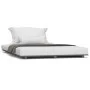 Solid gray pine wood bed frame 120x200 cm by vidaXL, Beds and slatted bases - Ref: Foro24-824565, Price: 143,29 €, Discount: %