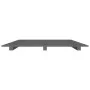 Estructura de cama madera maciza de pino gris 120x200 cm de vidaXL, Camas y somieres - Ref: Foro24-824565, Precio: 143,29 €, ...