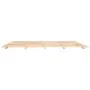 Solid pine wood bed frame 200x200 cm by vidaXL, Beds and slatted bases - Ref: Foro24-824558, Price: 125,16 €, Discount: %