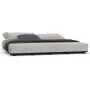 Solid black pine wood bed frame 200x200 cm by vidaXL, Beds and slatted bases - Ref: Foro24-824562, Price: 108,00 €, Discount: %