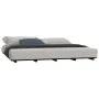 Solid black pine wood bed frame 200x200 cm by vidaXL, Beds and slatted bases - Ref: Foro24-824562, Price: 108,00 €, Discount: %