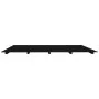 Solid black pine wood bed frame 200x200 cm by vidaXL, Beds and slatted bases - Ref: Foro24-824562, Price: 108,00 €, Discount: %