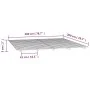 Solid pine wood bed frame 200x200 cm by vidaXL, Beds and slatted bases - Ref: Foro24-824558, Price: 125,16 €, Discount: %