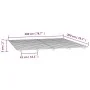 Solid black pine wood bed frame 200x200 cm by vidaXL, Beds and slatted bases - Ref: Foro24-824562, Price: 108,00 €, Discount: %