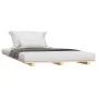 Estructura de cama madera maciza de pino 100x200 cm de vidaXL, Camas y somieres - Ref: Foro24-824553, Precio: 69,18 €, Descue...