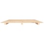 Solid pine wood bed frame 100x200 cm by vidaXL, Beds and slatted bases - Ref: Foro24-824553, Price: 70,12 €, Discount: %