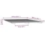 Estructura de cama madera maciza de pino 140x200 cm de vidaXL, Camas y somieres - Ref: Foro24-824568, Precio: 121,71 €, Descu...