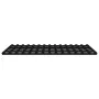 Bettgestell aus massivem schwarzem Kiefernholz, 160 x 200 cm von vidaXL, Betten und Lattenroste - Ref: Foro24-824582, Preis: ...