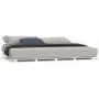 Estructura de cama madera maciza de pino blanco 180x200 cm de vidaXL, Camas y somieres - Ref: Foro24-824584, Precio: 130,14 €...