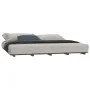 Solid gray pine wood bed frame 180x200 cm by vidaXL, Beds and slatted bases - Ref: Foro24-824585, Price: 203,24 €, Discount: %
