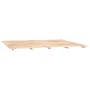 Estructura de cama de madera maciza de pino 160x200 cm